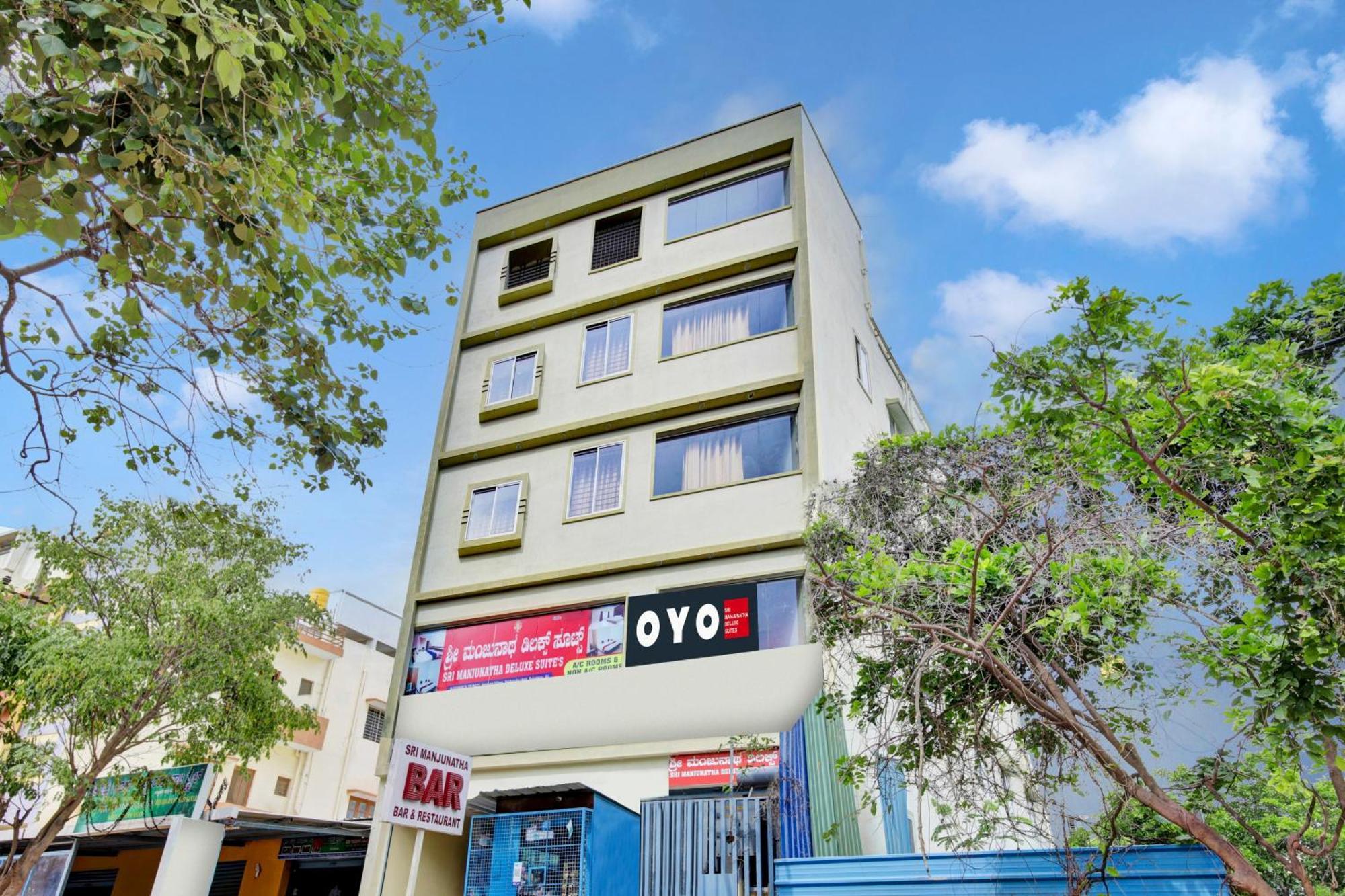 Hotel O Sri Manjunatha Deluxe Suites Bangalore Exterior foto
